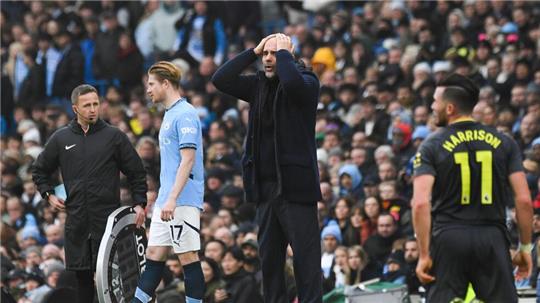 Pep Guardiola und Manchester City stecken in einer massiven Krise. In 13 Spielen gelang nur ein Sieg.