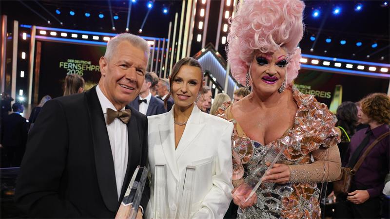 Lanz, Raab und der Weltfrieden: Fernsehpreise verliehen Peter Kloeppel (links) bekam den Preis für das Lebenswerk.