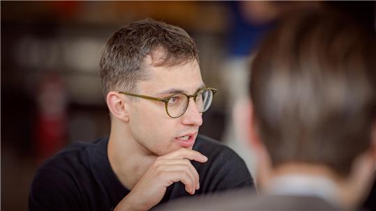 Peter Tribelhorn hat 2017 am CvD Abi gemacht. Sein Start-Up wurde Anfang Juli von einem der erfolgreichsten US-Gründungszentren im Silicon Valley aufgenommen.