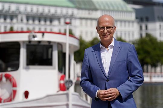 Peter Tschentscher (SPD), Erster Bürgermeister der Freien und Hansestadt Hamburg.