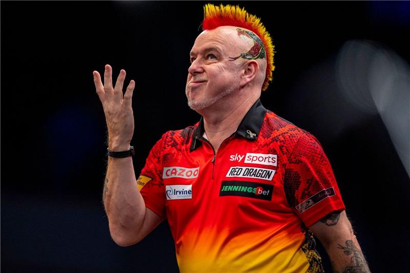 Wright im Viertelfinale der Darts-EM Peter Wright ist in das Viertelfinale der Darts-EM eingezogen.