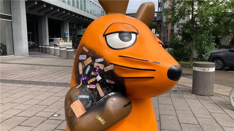 Bilder des Tages Pflaster für die Maus