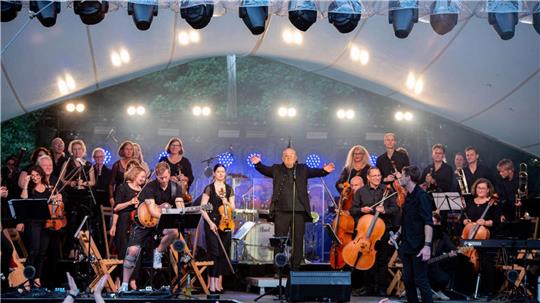 „Philharmonic Rock“ ist am Sonntag bei den Pfalzkonzerten zu Gast.