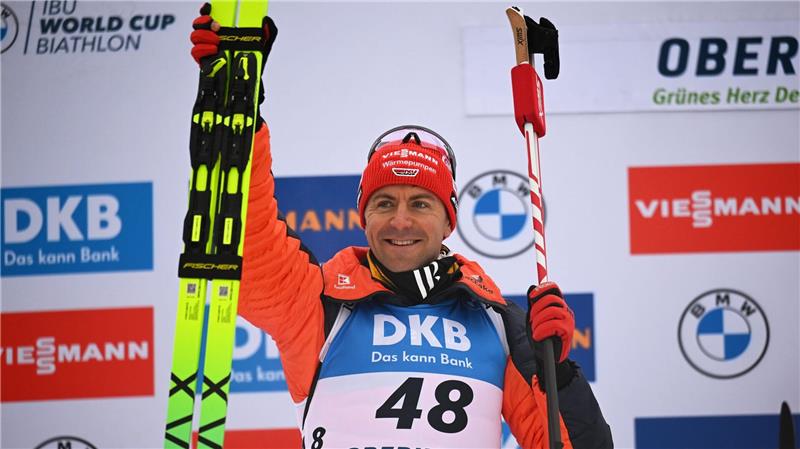 Staffel-Drama um DSV-Quartett: Das „Riesenfest“ fällt aus Philipp Nawrath freute sich über sein erstes Podium des Winters.