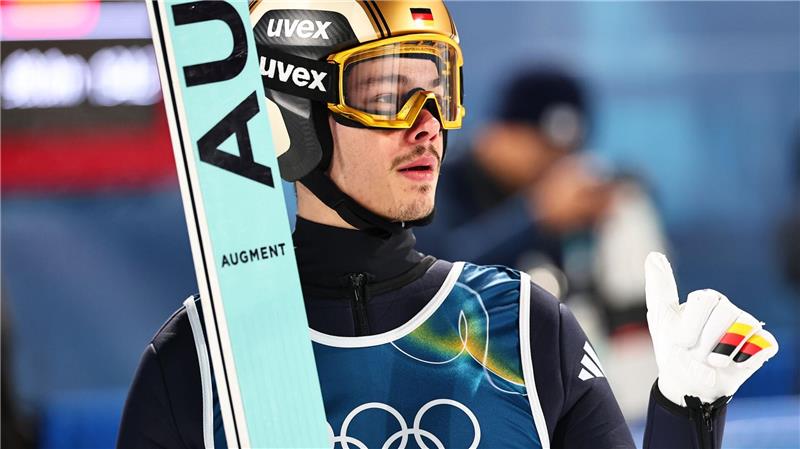 Philipp Raimund konnte nicht an seine Leistung aus dem Einzel-Wettbewerb anknüpfen.