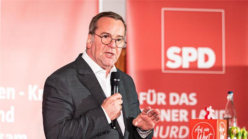 Pistorius landete deutlich vor der grünen Bundestagsabgeordneten Swantje Michaelsen. (Archivbild)
