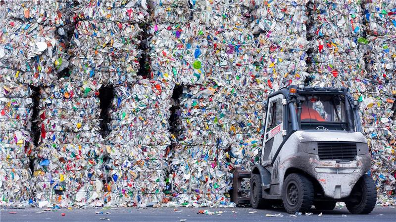 Plastik wir oft gut sortiert. (Archivbild) 