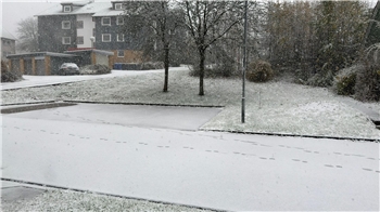 Plötzlicher Wintereinbruch im Oberharz: Der erste Schnee fällt Plötzlicher Wintereinbruch: Der erste Schnee fällt im Oberharz bereits im Oktober.