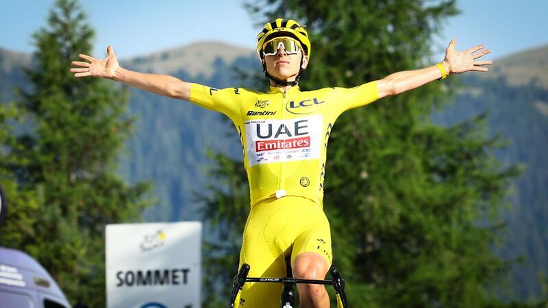„Nicht von dieser Welt“: Gnadenloser Pogacar vor Double Pogacar holt sich bereits seinen fünften Etappensieg bei der diesjährigen Tour.