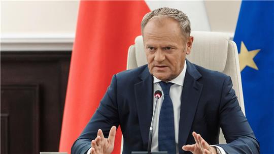 Polens Ministerpräsident Donald Tusk will Beratungen mit den Verbündeten. (Foto Aktuell)
