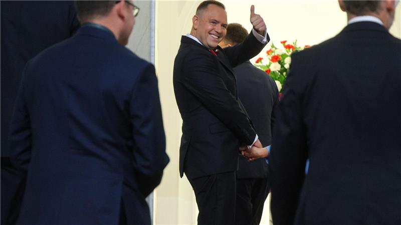Polens neuer Präsident Karol Nawrocki hat den Amtseid abgelegt. (Foto aktuell)