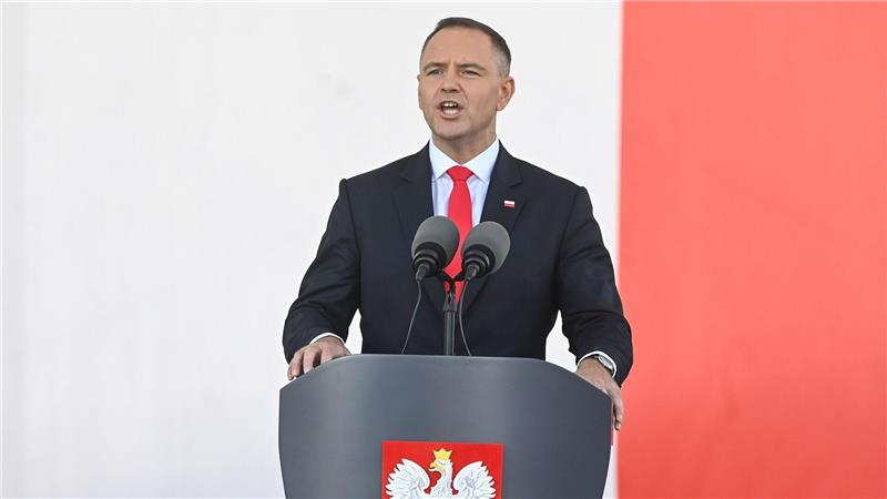 Polens rechtskonservativer Präsident Karol Nawrocki hat mit seinem Veto ein Gesetz gestoppt, dass die Zahlung von Hilfen für Ukraine-Flüchtlinge regeln soll. (Archivbild)