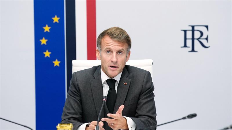 Präsident Emmanuel Macron möchte wieder Ruhe in Frankreich einkehren lassen.