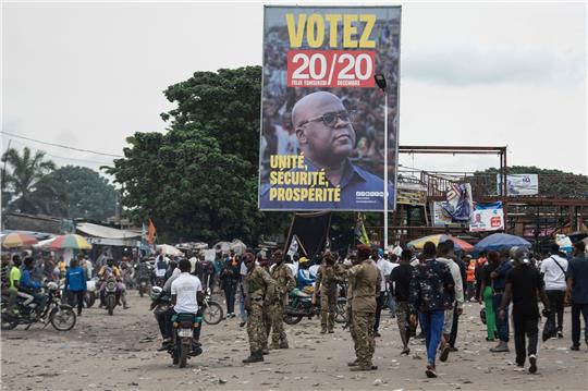 Präsident Félix Tshisekedi hat gute Chancen auf eine Wiederwahl in der Demokratischen Republik Kongo.