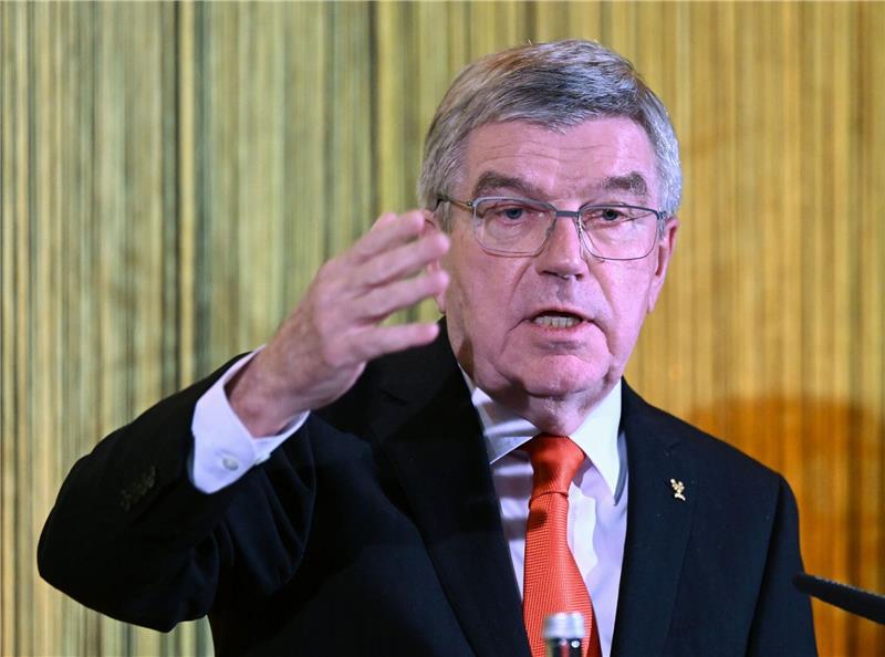 Ukraine über IOC: „Promoter von Krieg, Mord und Zerstörung” Präsident des Internationale Olympischen Komitees: Thomas Bach.