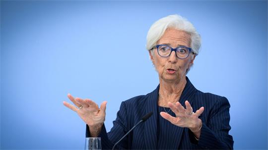 Präsidentin Christine Lagarde hat die EZB durch unsichere Zeiten gesteuert, Anfang Februar tritt sie vorzeitig zurück. (Archivbild)