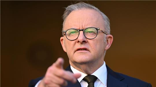 Premierminister Albanese hofft auf eine zweite Amtszeit. (Archivbild)