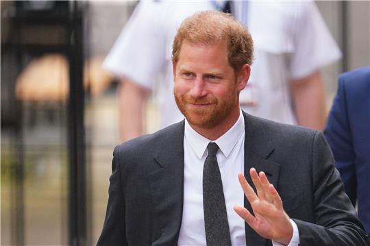 Prinz Harry trifft vor einer Anhörung vor dem Royal Courts Of Justice ein.