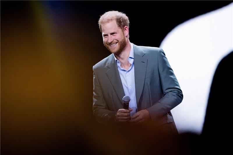 Prinz Harry: „Ich bin ein Düsseldorfer” Prinz Harry während der Eröffnung der 6. Invictus Games in der Merkur Spiel-Arena.