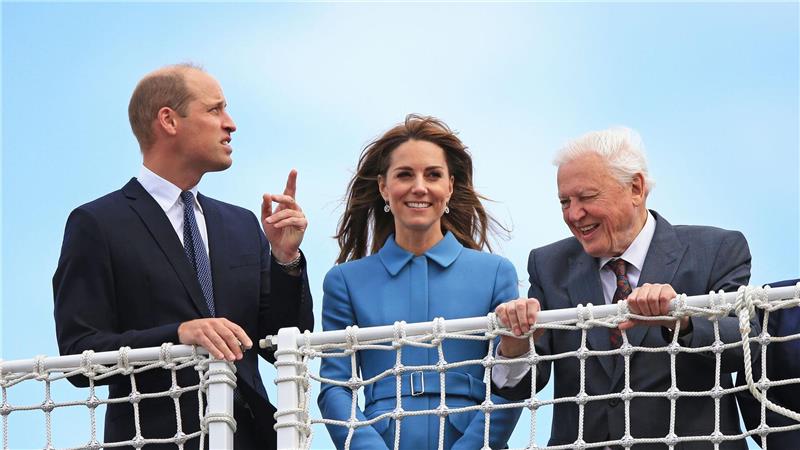 Britisches Urgestein: David Attenborough ist 100 Prinz William baute im Laufe der Zeit eine enge Beziehung zu Attenborough auf. (Archivbild)