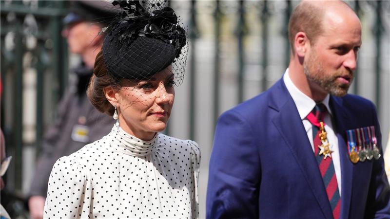 Prinzessin Kate und Prinz William sind beim Staatsbesuch von Frankreichs Präsident Emmanuel Macron und seiner Frau Brigitte dabei. (Archivfoto)