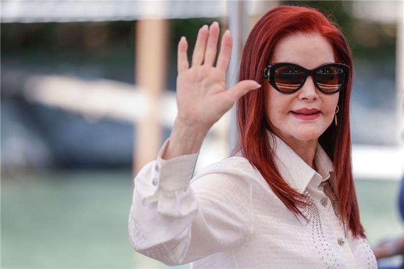 Priscilla Presley bei den Filmfestspielen in Venedig.