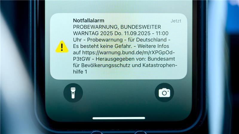 Probewarnung: Bundesweiter Warntag (Symbolbild)