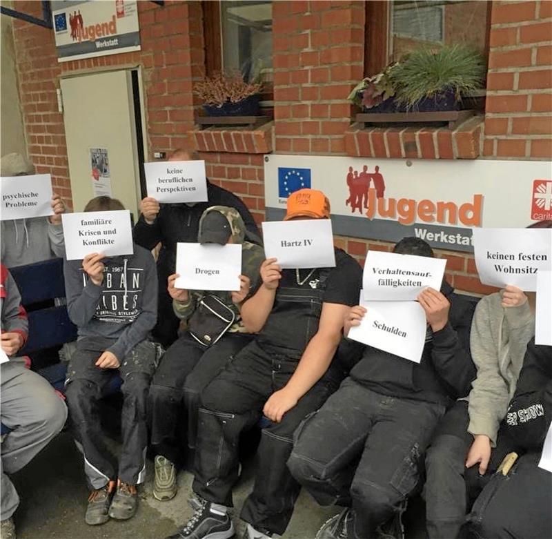 Probleme der Jugendlichen aus der Jugendwerkstatt.  Foto: Screenshot „jugendwerkstatt.goslar“