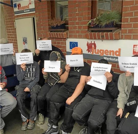 Probleme der Jugendlichen aus der Jugendwerkstatt.  Foto: Screenshot „jugendwerkstatt.goslar“