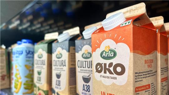 Produkte von Arla findet man in quasi jedem dänischen Supermarkt.