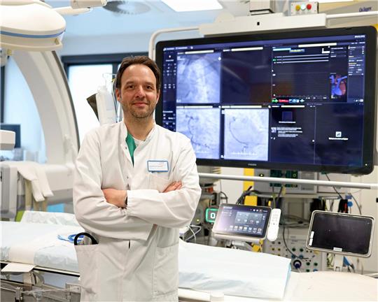 Prof. Dr. Marco Schroeter, Chefarzt am Klinikum Wolfsburg, spricht über Herzschwäche. Foto: Klinikum Wolfsburg
