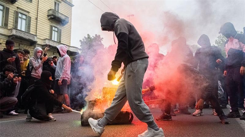 Proteste in Italien