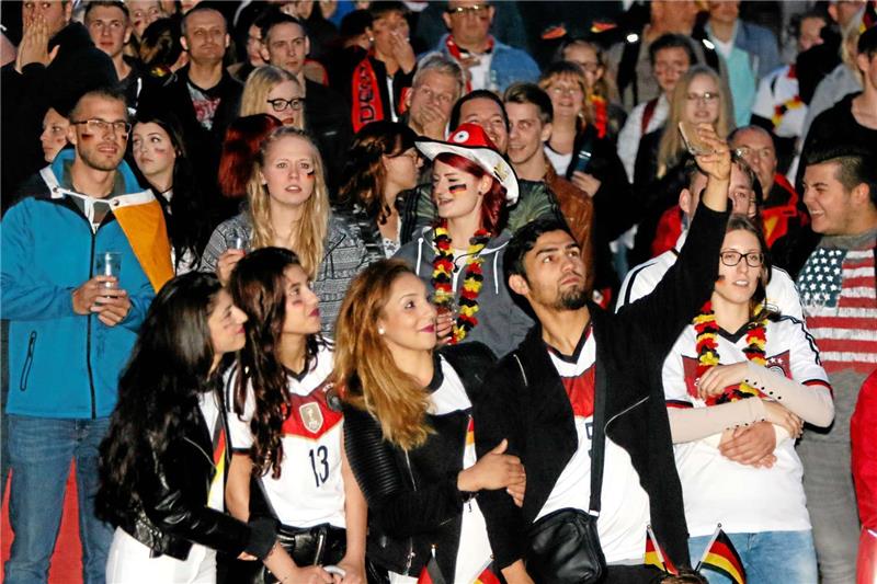 Public Viewing Deutschland gegen Polen