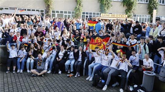 Public-Viewing in Goslar: Deutschland – Ungarn