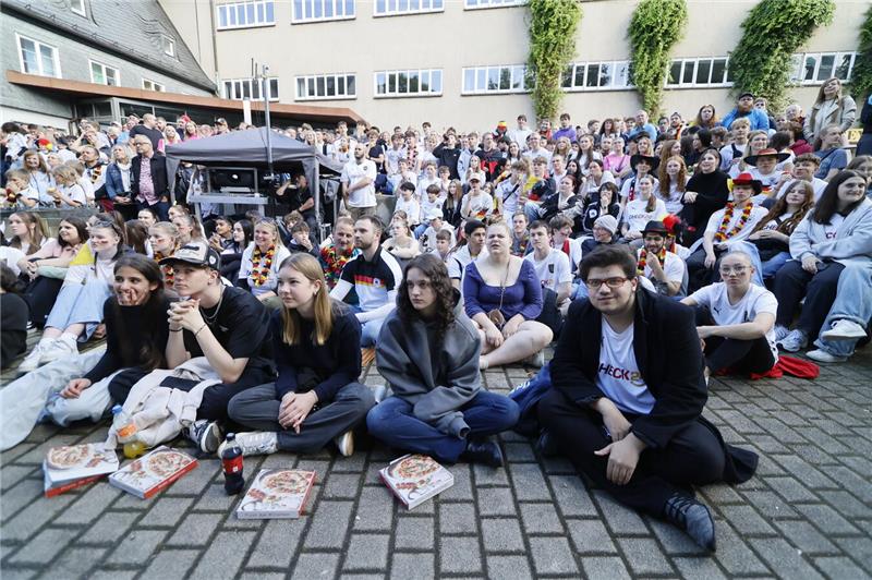Public-Viewing in Goslar: Deutschland – Ungarn