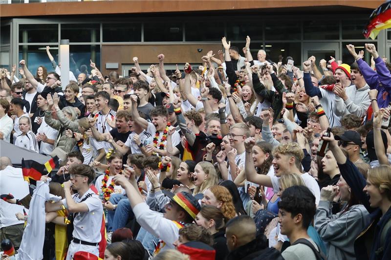Public-Viewing in Goslar: Deutschland – Ungarn