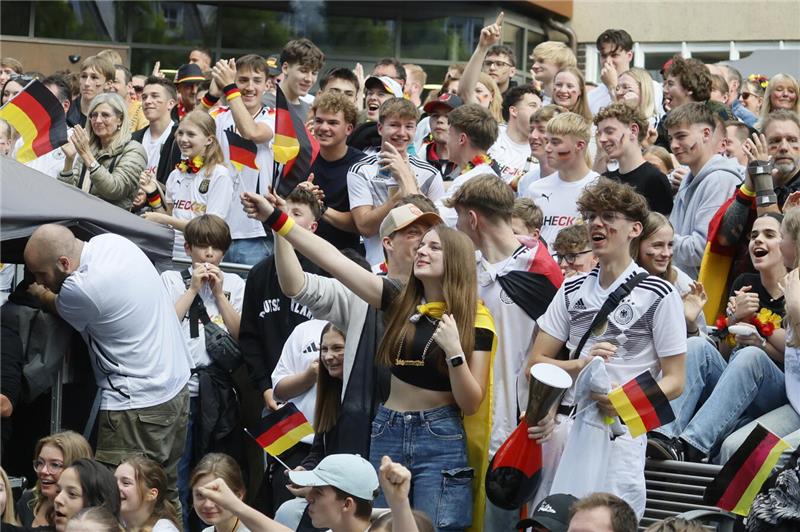 Public-Viewing in Goslar: Deutschland – Ungarn