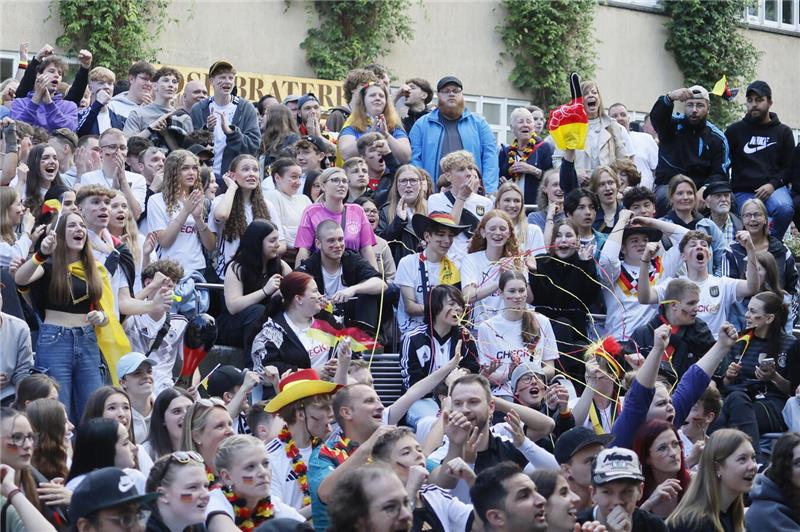 Public-Viewing in Goslar: Deutschland – Ungarn