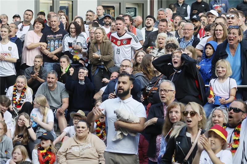 Public-Viewing in Goslar: Deutschland – Ungarn