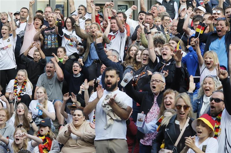 Public-Viewing in Goslar: Deutschland – Ungarn