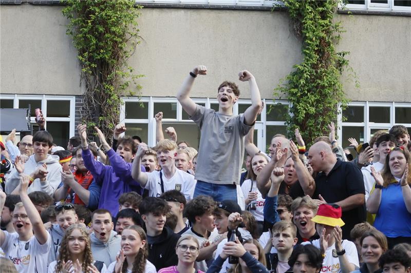 Public-Viewing in Goslar: Deutschland – Ungarn