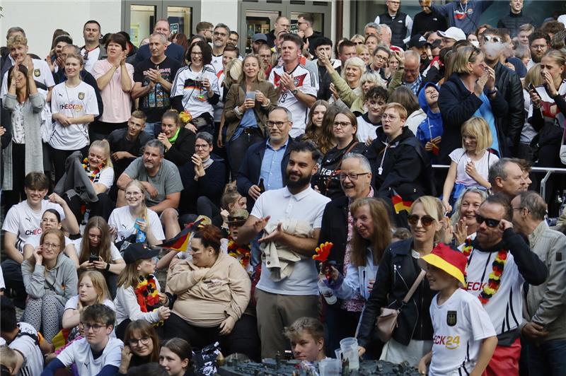 Public-Viewing in Goslar: Deutschland – Ungarn
