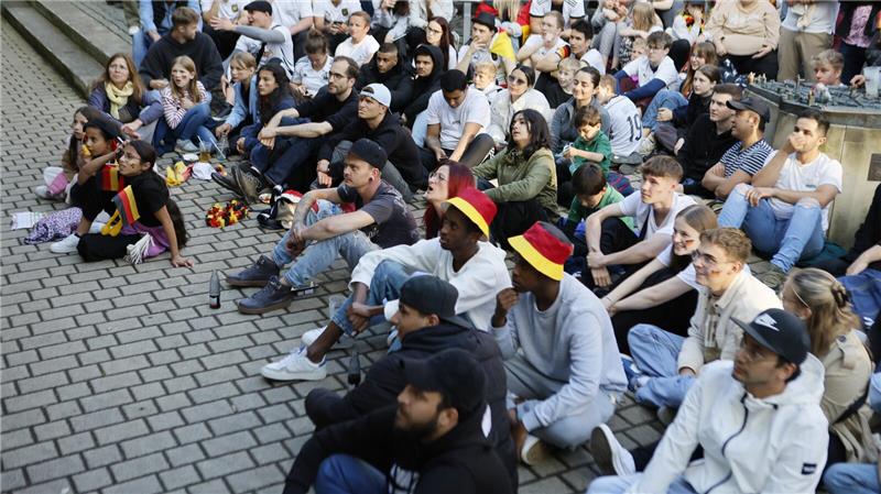 Public-Viewing in Goslar: Deutschland – Ungarn