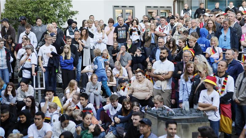 Public-Viewing in Goslar: Deutschland – Ungarn