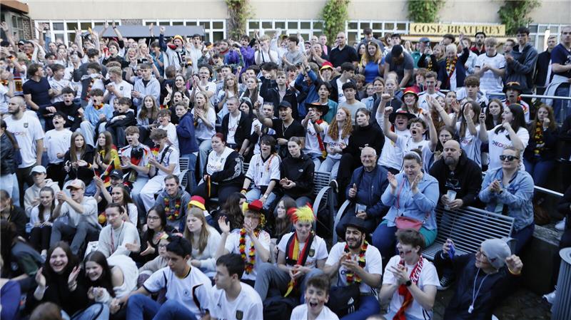 Public-Viewing in Goslar: Deutschland – Ungarn