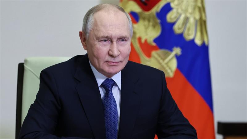 Waffenruhe um Frontstadt Oleschky - Zeichen aus Moskau? Putin gab sich zuletzt verhandlungsbereit. (Archivbild)