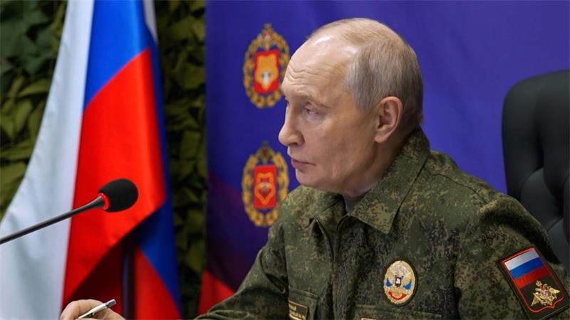 Putin sieht sich als Kriegsherr weiter auf der Siegerstraße.