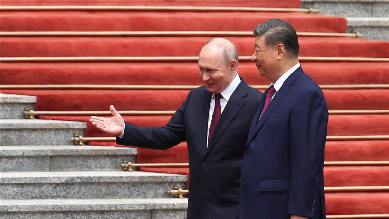 Putin warb in Peking auch für mehr Energie-Lieferungen aus Russland. 