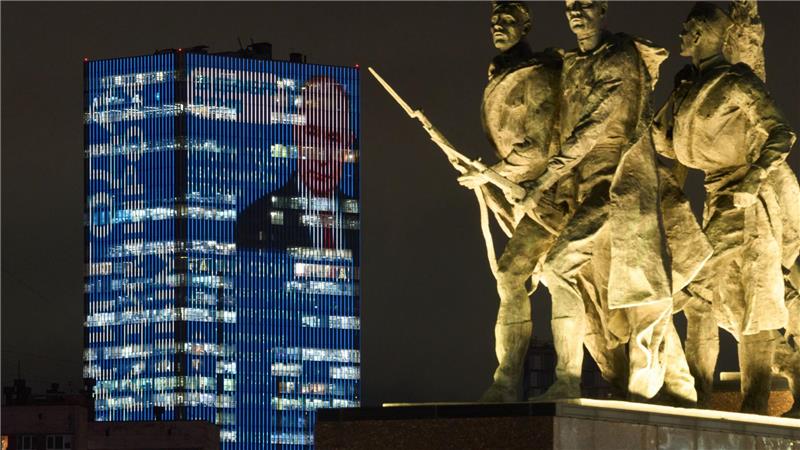 Putins Pressekonferenz wird als Ereignis des Jahres inszeniert. (Archivbild)