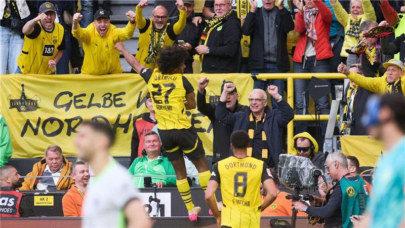 „Gier“ beim BVB ist zurück: Champions League in Reichweite Qualität von der Bank: Karim Adeyemi erzielte einen Doppelpack.